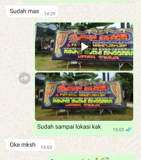 Pengiriman Papan Bunga Limbangan Kulon Brebes
