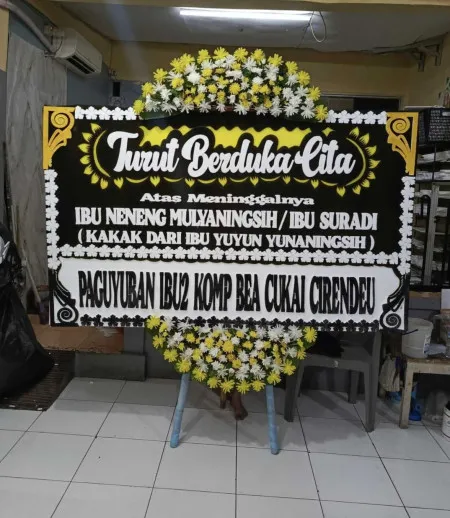 Papan Bunga Duka Limbangan Kulon Brebes