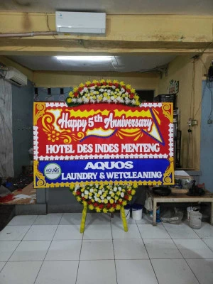 Papan Bunga di Limbangan Kulon Brebes