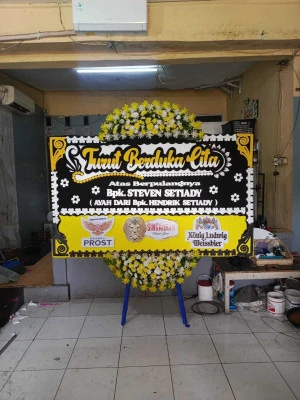 Papan Bunga di Limbangan Kulon Brebes