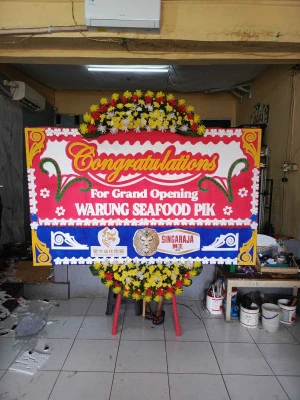 Papan Bunga di Limbangan Kulon Brebes